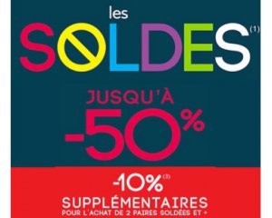 Eram: 10% de réduction supplémentaire dès 2 articles soldés achetés
