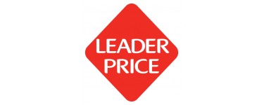 Leader Price: 7€ offerts dès 50€ d'achats lors de votre passage en caisse 