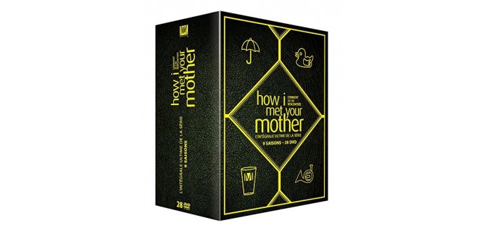 Amazon: L'intégrale de la serie How I Met Your Mother en DVD Édition Limitée à 24,99€
