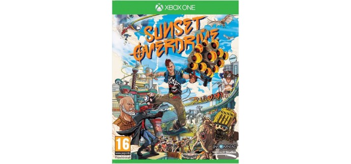 Microsoft: Jeu Sunset Overdrive - Edition Day One sur Xbox One à 7,99€
