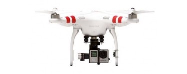 Fnac: Drone DJI Phantom 2 + Nacelle pour GoPro Hero4 Noire à 549,99€
