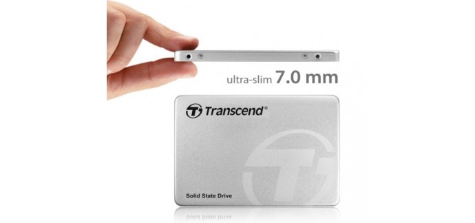Amazon: SSD interne Transcend SATA III 256 Go à 79,75€