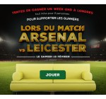 Europcar: Tentez de gagner 1 week-end à Londres pour assister au match Arsenal / Leicester