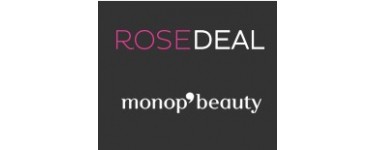 Veepee: Rosedeal monop'beauty : payez 15€ pour 30€ de bon d'achat