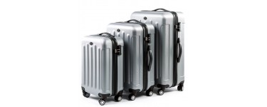 Amazon: Set de 3 valise avec 4 roues 360° Fergé Lyon à 139€ livraison comprise