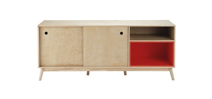 Maisons du Monde: Buffet vintage en bois à 175,80€ au lieu de 249,90€