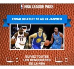 NBA Store: NBA League Pass Gratuit du 18 au 24 janvier