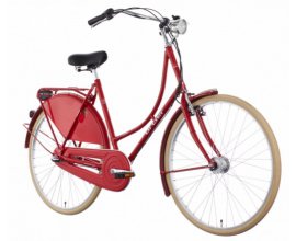 Bikester: Vélo Hollandais Rouge Ortler Van Dyck à 329,99€