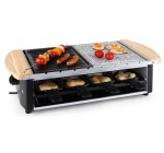eBay: Combo grill, raclette 8 poêlons et pierre de cuisson naturelle à 59,99€