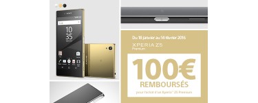 Sony: Jusqu'à 100€ remboursés sur les Sony Xperia