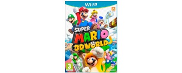 Amazon: Jeu Super Mario 3D World sur Wii U à 45,99€
