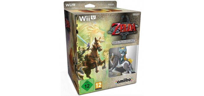 Amazon: Jeu Wii U The Legend of Zelda Twilight Princess HD Edition Limitée à 44,99€
