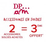 DPAM: Pour 2 accessoires soldés achetés, le 3ème vous est offert