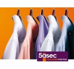 Groupon: Nettoyage de 5 chemises à 9,90€ valable dans 35 pressings 5àSec participants