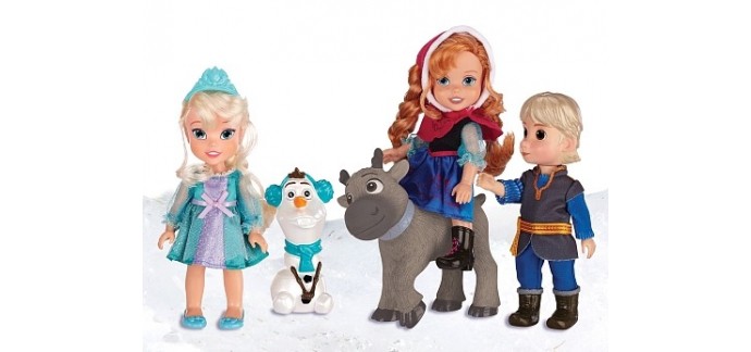 ToysRUs: 5 poupées La Reine des Neiges à 25€ au lieu de 49,99€