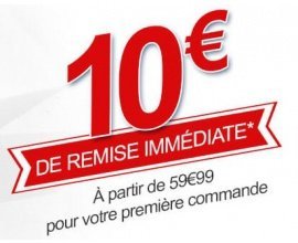 Rue du Commerce: 10 € de remise immédiate dès 59,99 € pour votre 1ère commande