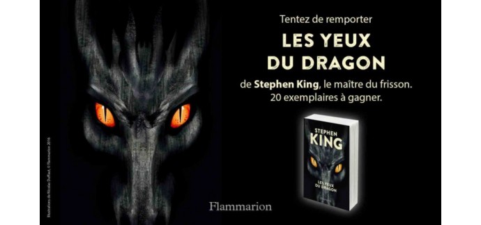NRJ Games: Des livres "les yeux du dragons" de Stephen King à gagner