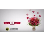 Interflora: Un bouquet de roses à gagner pour la Saint Valentin
