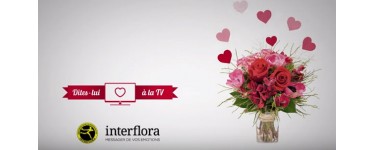 Interflora: Un bouquet de roses à gagner pour la Saint Valentin