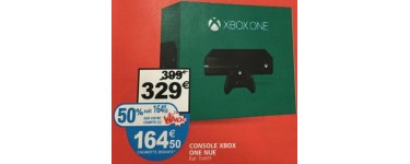 Auchan: Console XBOX ONE à - 50% (164.50€ crédités sur votre compte Waaoh)