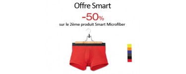 HOM: 50% de réduction sur le 2ème Boxer Smart Microfiber acheté