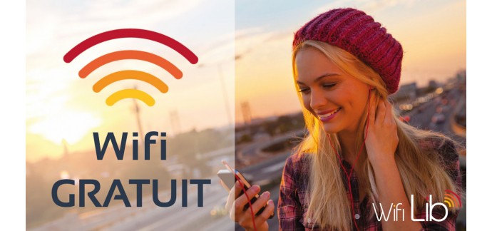 WifiLib: Profitez de du Wifi Haut Débit GRATUIT