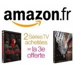 Amazon: 2 Séries TV en DVD ou Blu-Ray achetées = la 3e offerte