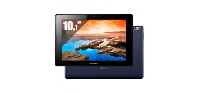 Rue du Commerce: Tablette 10.1" Lenovo Tab A10-70 - 3G - Bleu marine à 149,99€