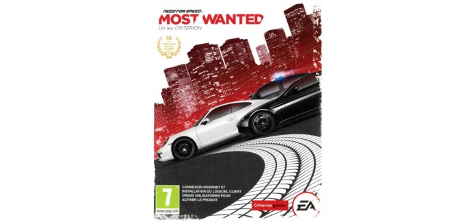 Origin: Jeu PC Need For Speed Most Wanted en téléchargement gratuit