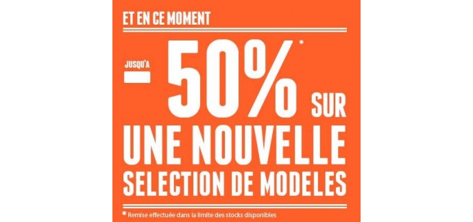 Courir: Jusqu'à - 50 % sur une nouvelle sélection de modèles