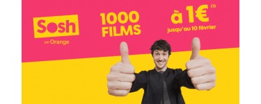 Orange: 1000 films en VOD à 1€ au lieu de 2,99€ habituellement