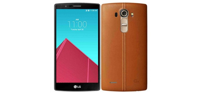 eBay: Smartphone LG G4 32 Go en cuir marron à 380€