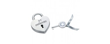 Swarovski: Un cadenas cœur offert pour tout achat en ligne supérieur à 110€