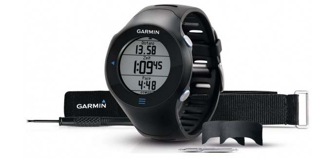 Amazon: Montre running Garmin Forerunner 610 cardio-fréquencemètre & GPS intégrés à 119€