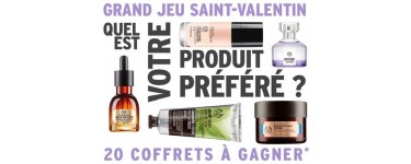 The Body Shop: 20 coffrets Saint Valentin à gagner