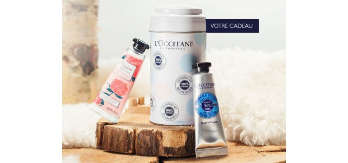 L'Occitane: 3 coffrets de produits à gagner 