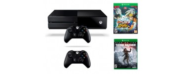 Micromania: Xbox One + 2 manettes + Naruto Ultimate Ninja Storm 4 + Rise of the Tomb Raider