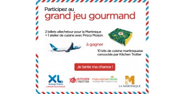XL Airways: 2 billets A/R pour la Martinique, 1 atelier de cuisine & 10 kits de cuisine