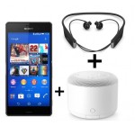 Cdiscount: Sony Xperia Z3 + enceinte Bluetooth + écouteurs intra-auriculaires à 310€
