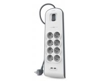 Amazon: Multiprise parafoudre Belkin BSV804ca2M 8 prises, 2 USB 2.0 à 24,90€