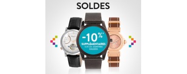 MATY: -10% supplémentaires sur les montres soldées