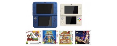 Micromania: Pour l'achat d'une Nintendo NEW 3DS profitez de 20€ de réduction sur un jeu