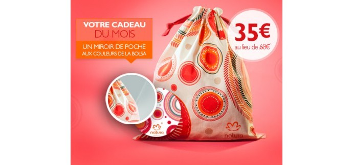 Natura Brasil: La Bolsa de 3 produits Natura Brasil+2 cadeaux à 35€ au lieu de 60€