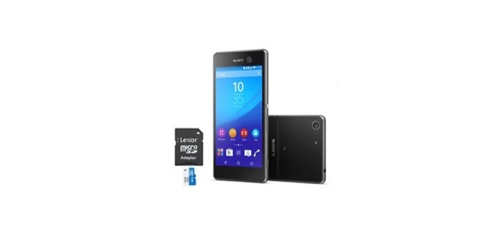 Darty: Smartphone Sony Xperia M5 + carte MSD 32 Go pour 350€ (dont 50€ via ODR)