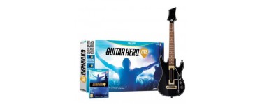 Micromania: Pack Guitar Hero live sur PS3, Wii U ou Xbox 360 à 29.99€