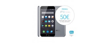 Rue du Commerce: Smartphone Meizu M2 Note 16 Go Silver à 79€ (50 euros via ODR)