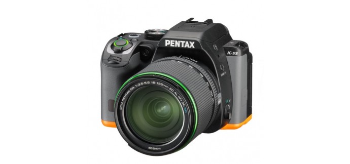 Amazon: Appareil photo numérique Pentax K-S2 20 Mpix + objectif 18-135 mm WR à 649€