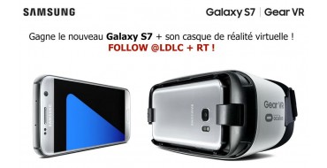 LDLC: 2 Samsung Galaxy S7 + son casque de réalité virtuelle à gagner