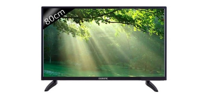 Cdiscount: TV LED HD 80cm (31,5") OCEANIC LED320116B3 à 159,99€