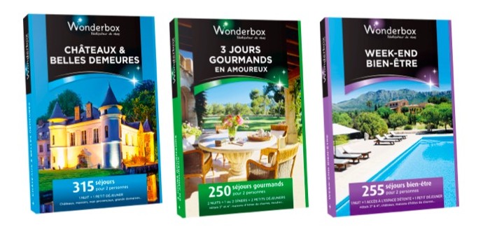 Ouest France: 3 coffrets Wonderbox à gagner 